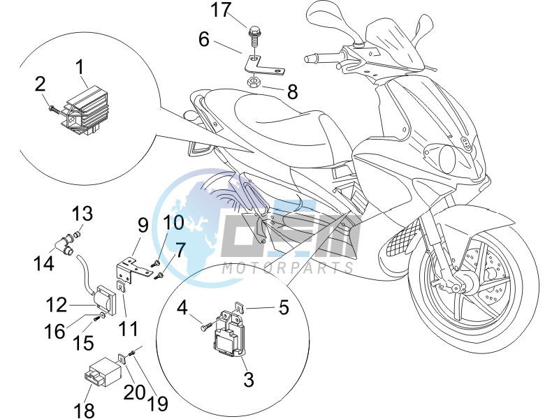 Voltage Regulators - Electronic Control Units (ecu) - H.T. Coil