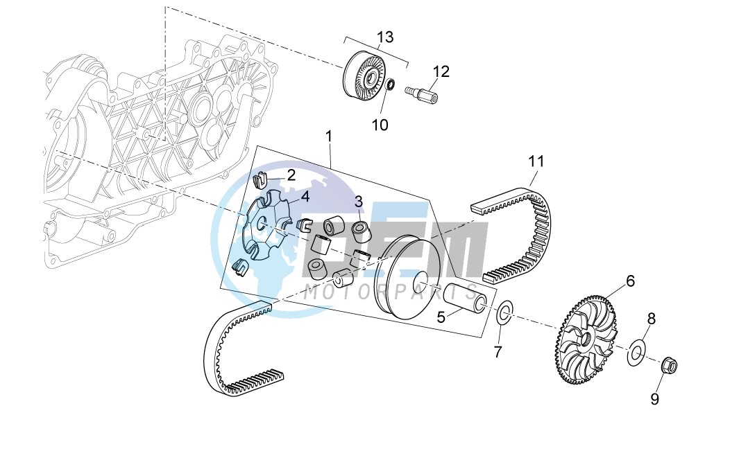 Variator assembly