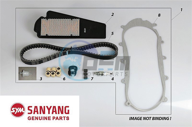 SERVICE KIT & PARTS X'PRO