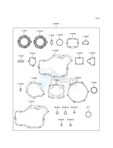 KX 250 K [KX250] (K5) [KX250] drawing GASKET KIT