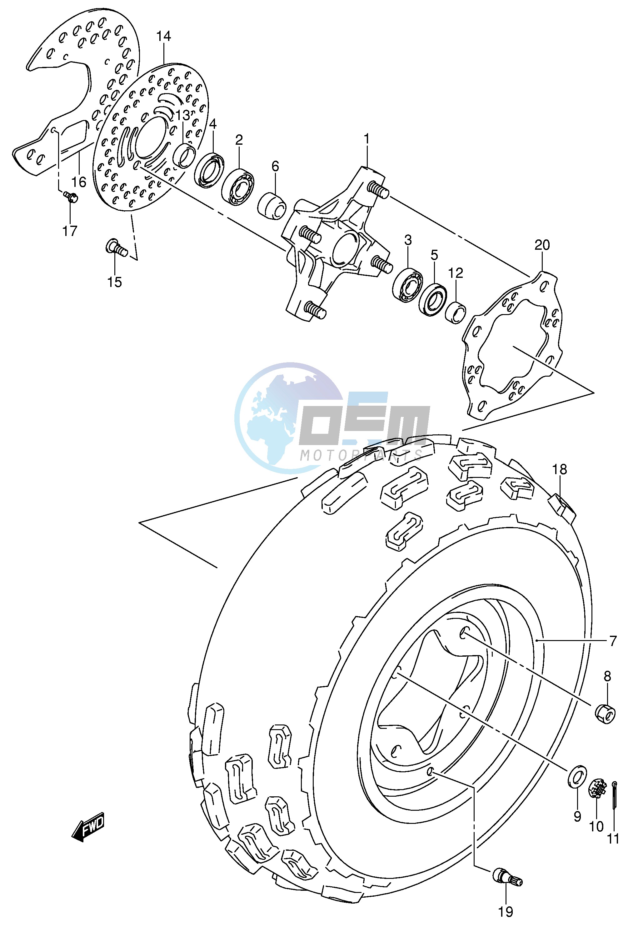 FRONT WHEEL