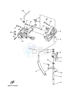 F250BETU drawing THROTTLE-CONTROL