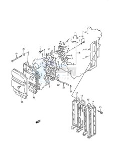 DT 30c drawing Inlet Case (1988 to 1994)