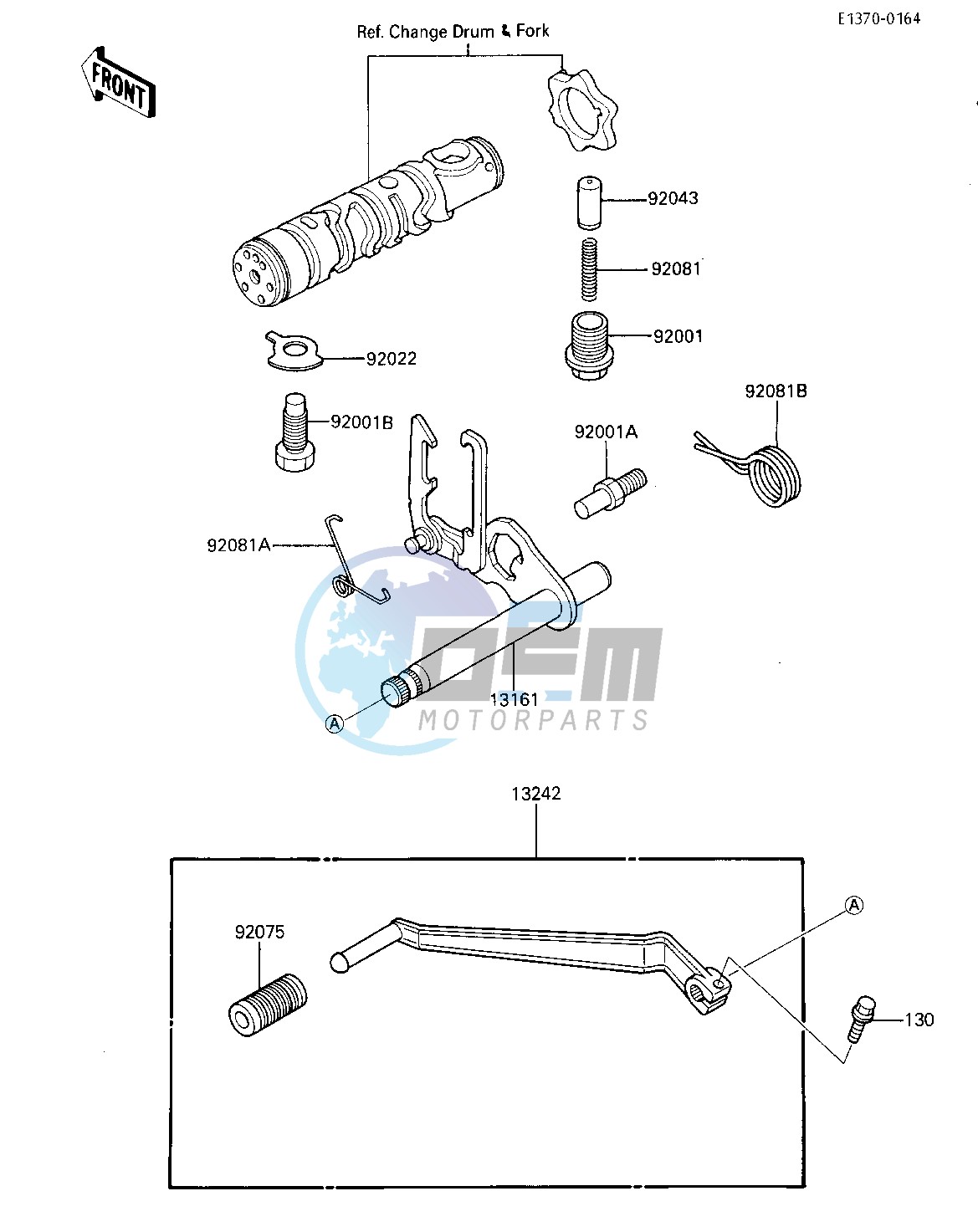 GEAR CHANGE MECHANISM