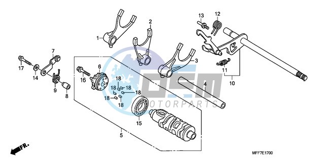 GEARSHIFT DRUM