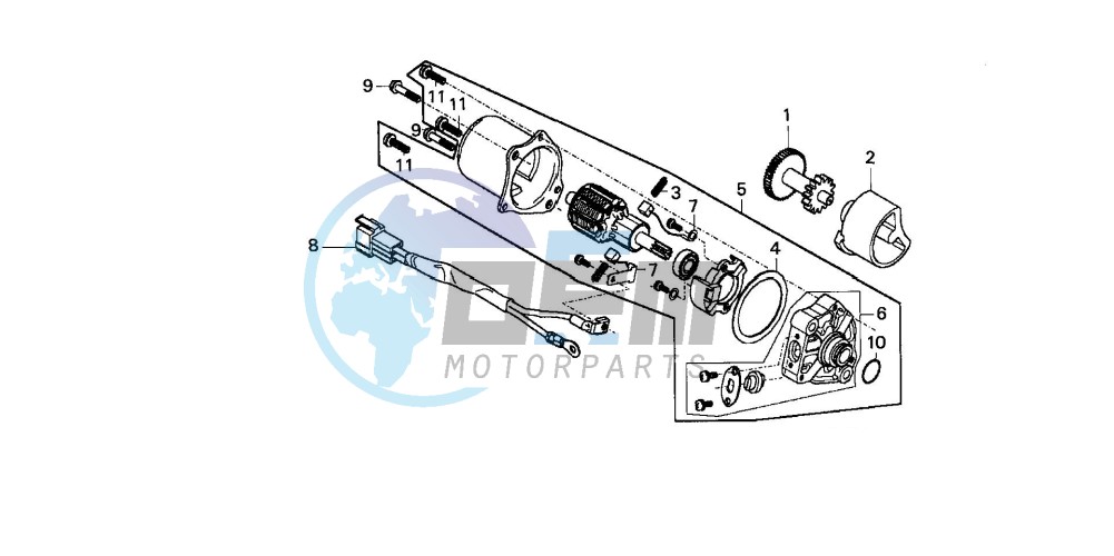 STARTING MOTOR