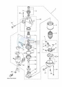 FL250HETU drawing STARTER-MOTOR