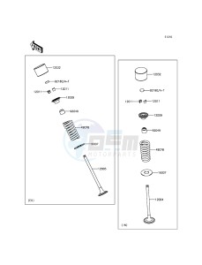 Z300 ER300AGF XX (EU ME A(FRICA) drawing Valve(s)