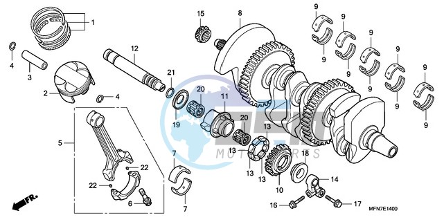 CRANKSHAFT/PISTON