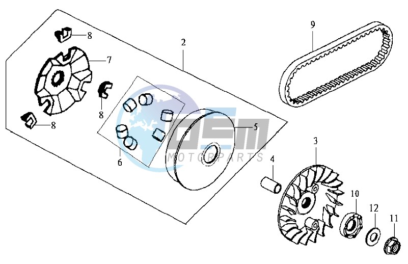 CLUTCH / V BELT