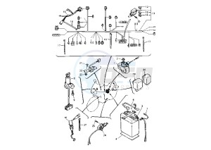 FZR 1000 drawing BATTERY