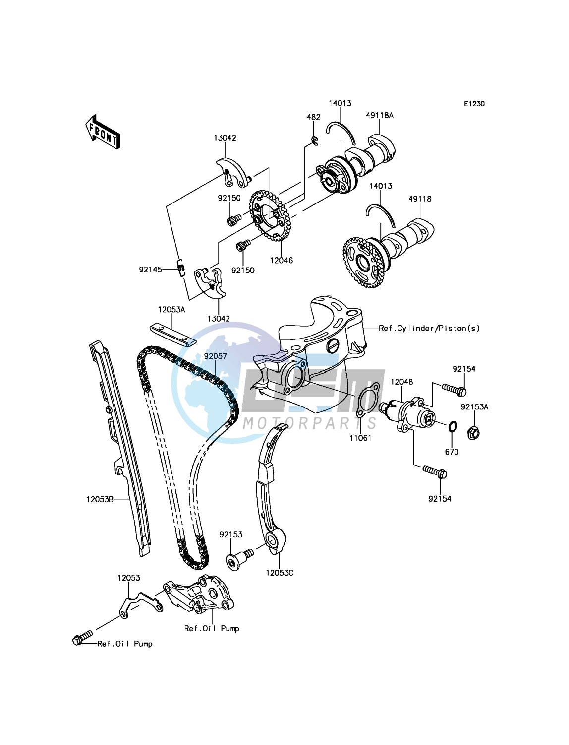 Camshaft(s)/Tensioner