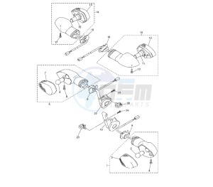 FZ6 FAZER S2 600 drawing FLASHER LIGHT