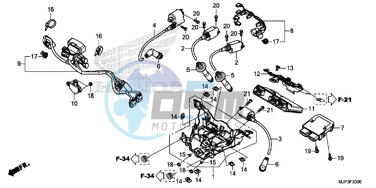 SUB HARNESS/IGNITION COIL