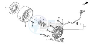 NSS250X FORZA X drawing GENERATOR