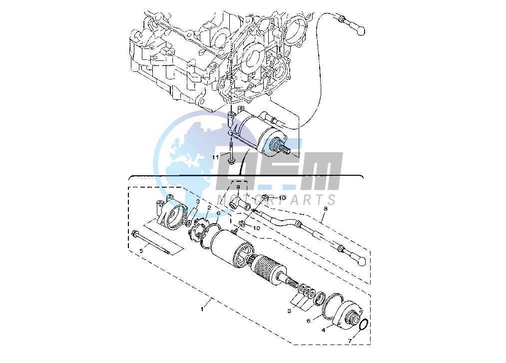 STARTING MOTOR