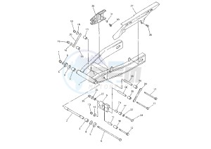 FZS FAZER 600 drawing REAR ARM