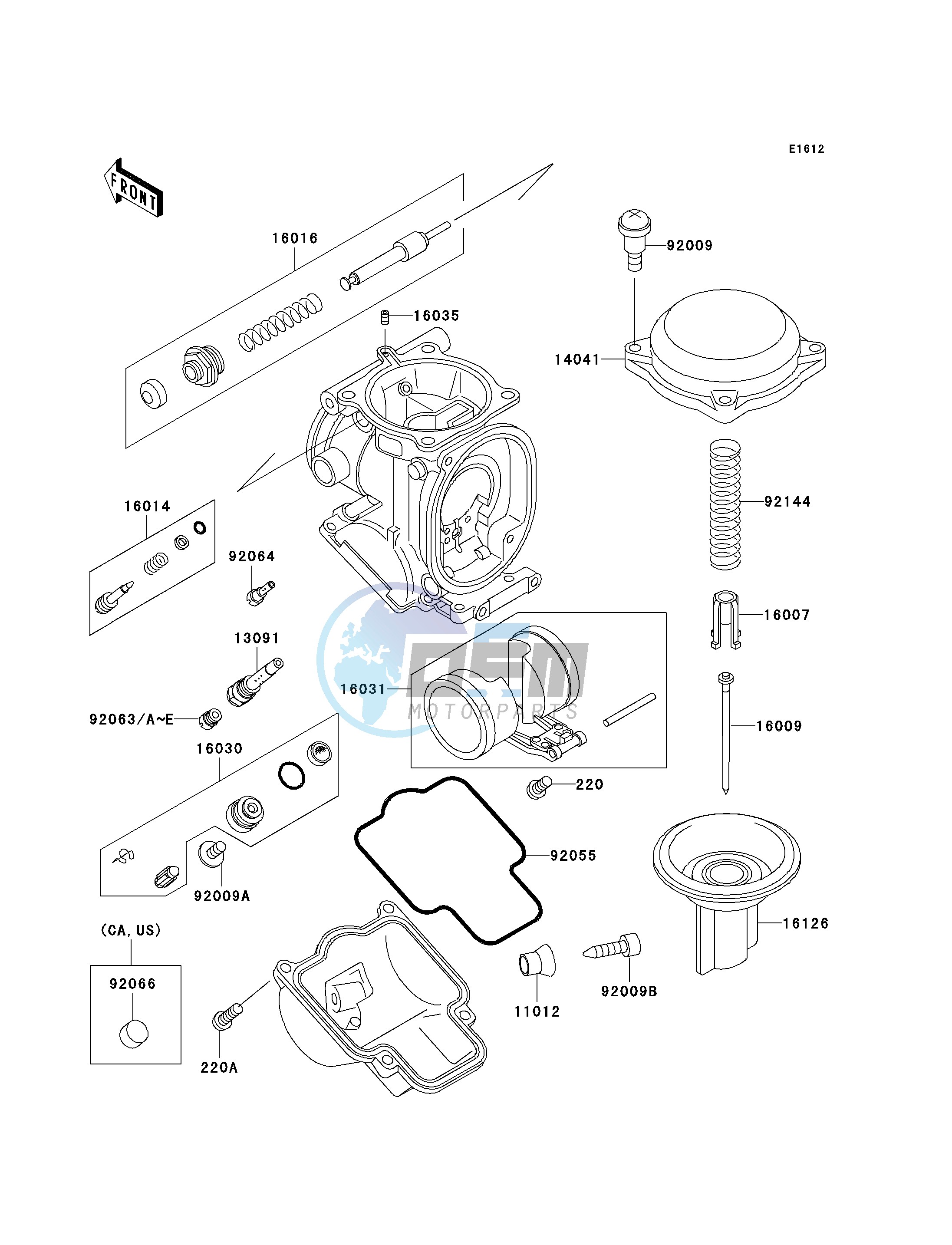 CARBURETOR PARTS