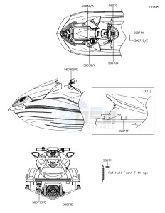 JET SKI ULTRA 310R JT1500NEF EU drawing Labels(EU)