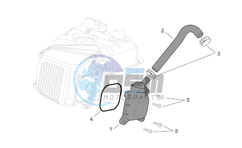 Oil breather valve