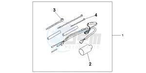 NT700VAB drawing GRIP HEATER ATT