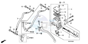 FES1259 UK - (E / MKH 3E) drawing RR. BRAKE MASTER CYLINDER