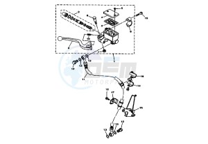 YBR 125 drawing FRONT MASTER CYLINDER