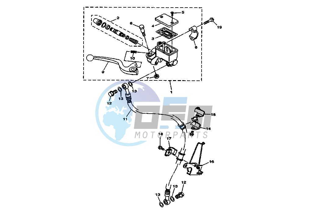 FRONT MASTER CYLINDER