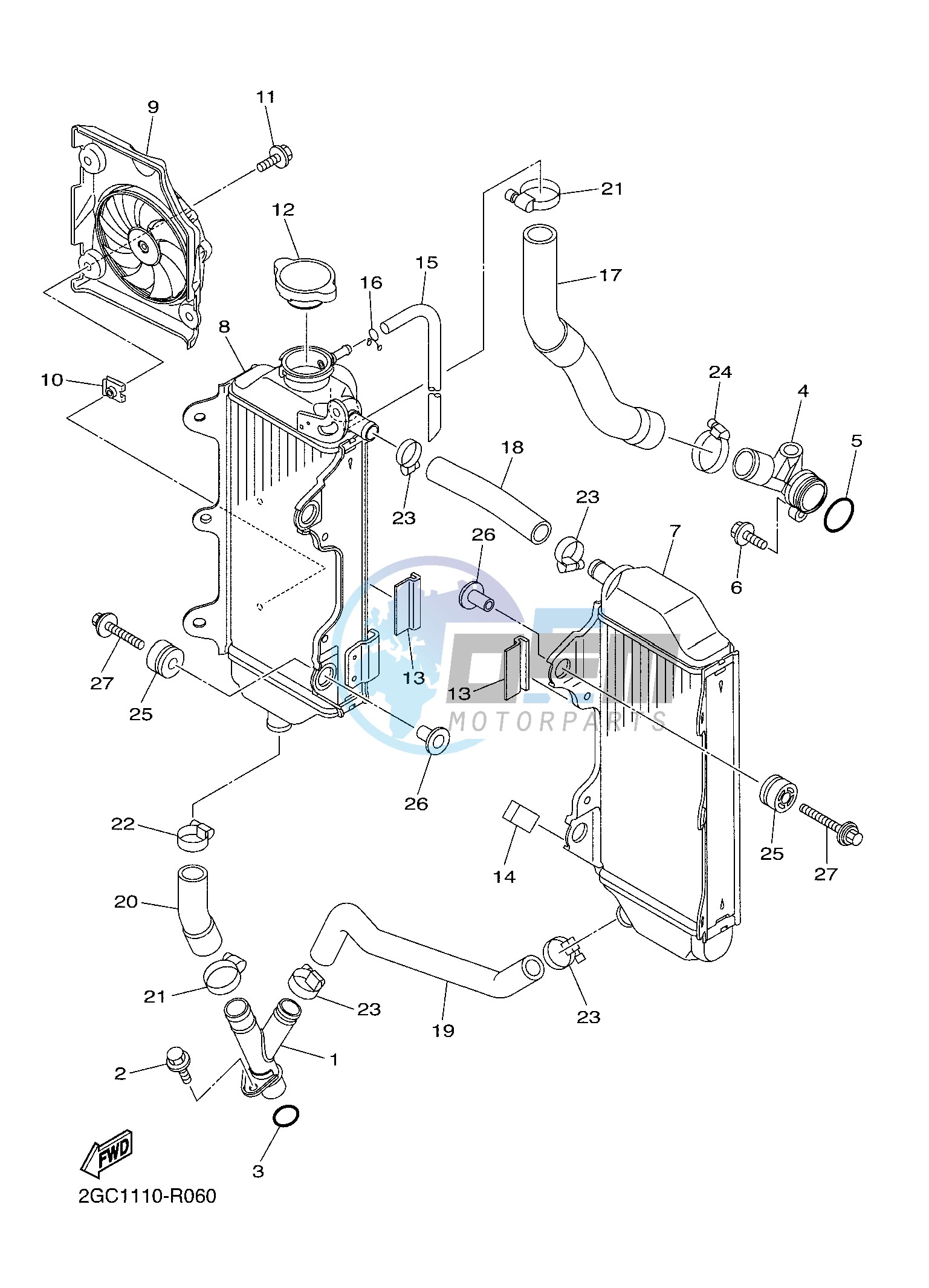 RADIATOR & HOSE