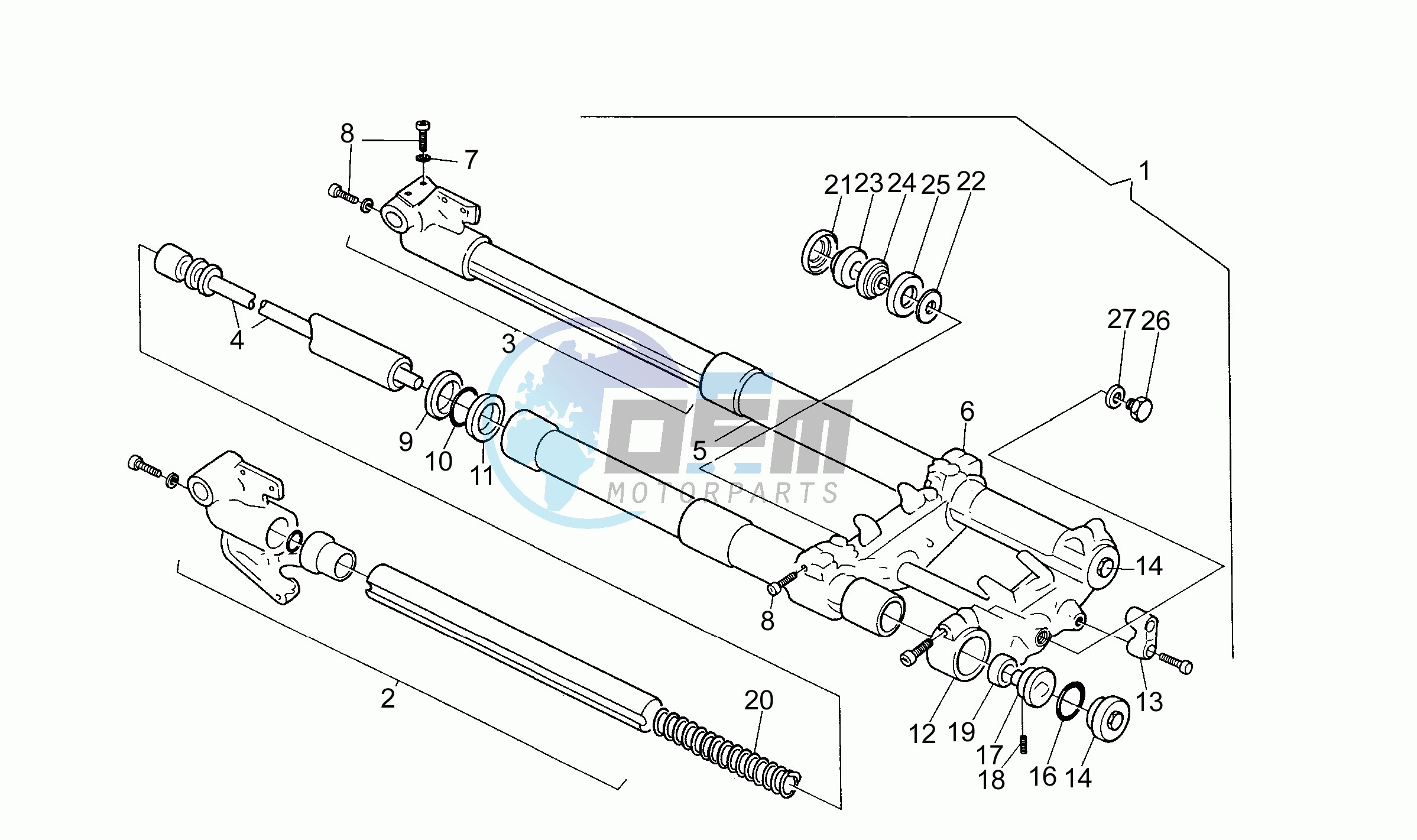 Front fork IM BCD