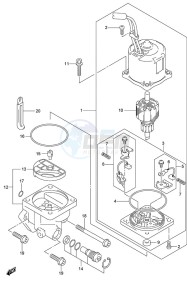 DF 250 drawing PTT Motor (DF 250S)