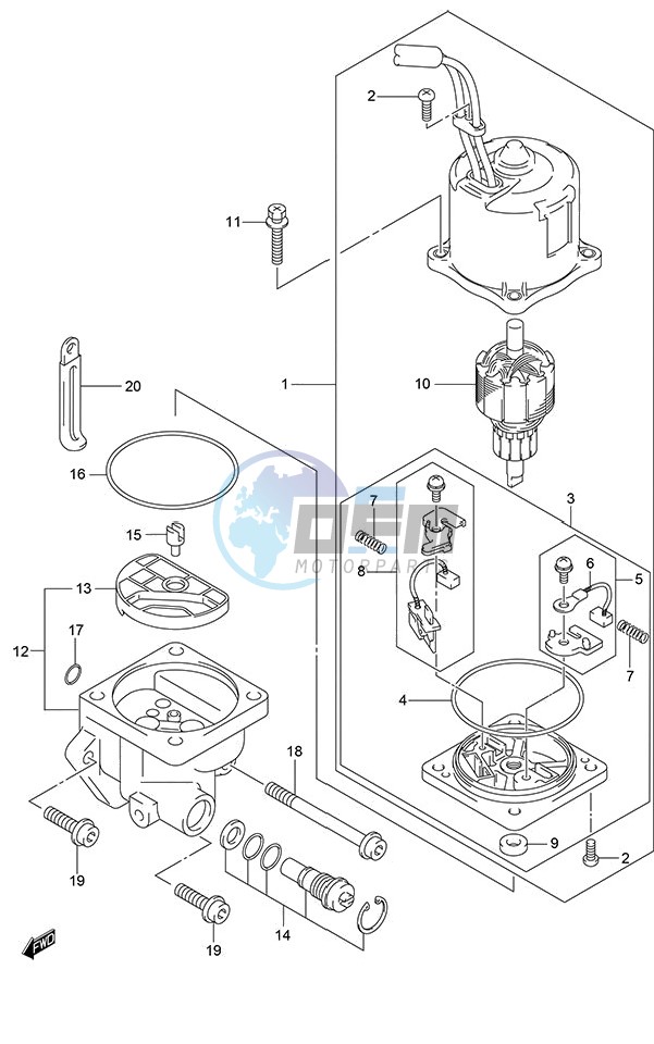 PTT Motor (DF 250S)