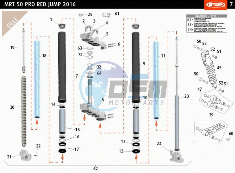 FRONT FORK OLLE