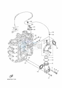 F115B drawing EXHAUST