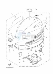 F70AETL drawing TOP-COWLING