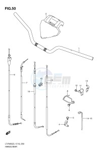 LT-R450 (E19) drawing HANDLEBAR