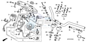 CB13009 BR / MME - (BR / MME) drawing HANDLE PIPE/TOP BRIDGE