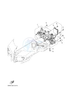 MTN1000 MTN-1000 MT-10 (B67G) drawing HEADLIGHT