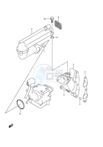 DF 9.9A drawing Inlet Manifold