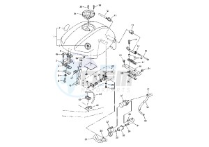 FZS FAZER 1000 drawing FUEL TANK