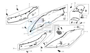 JET 50 KH ENGINE drawing COWLING