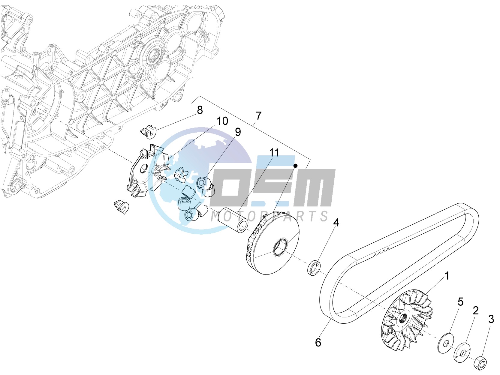 Driving pulley