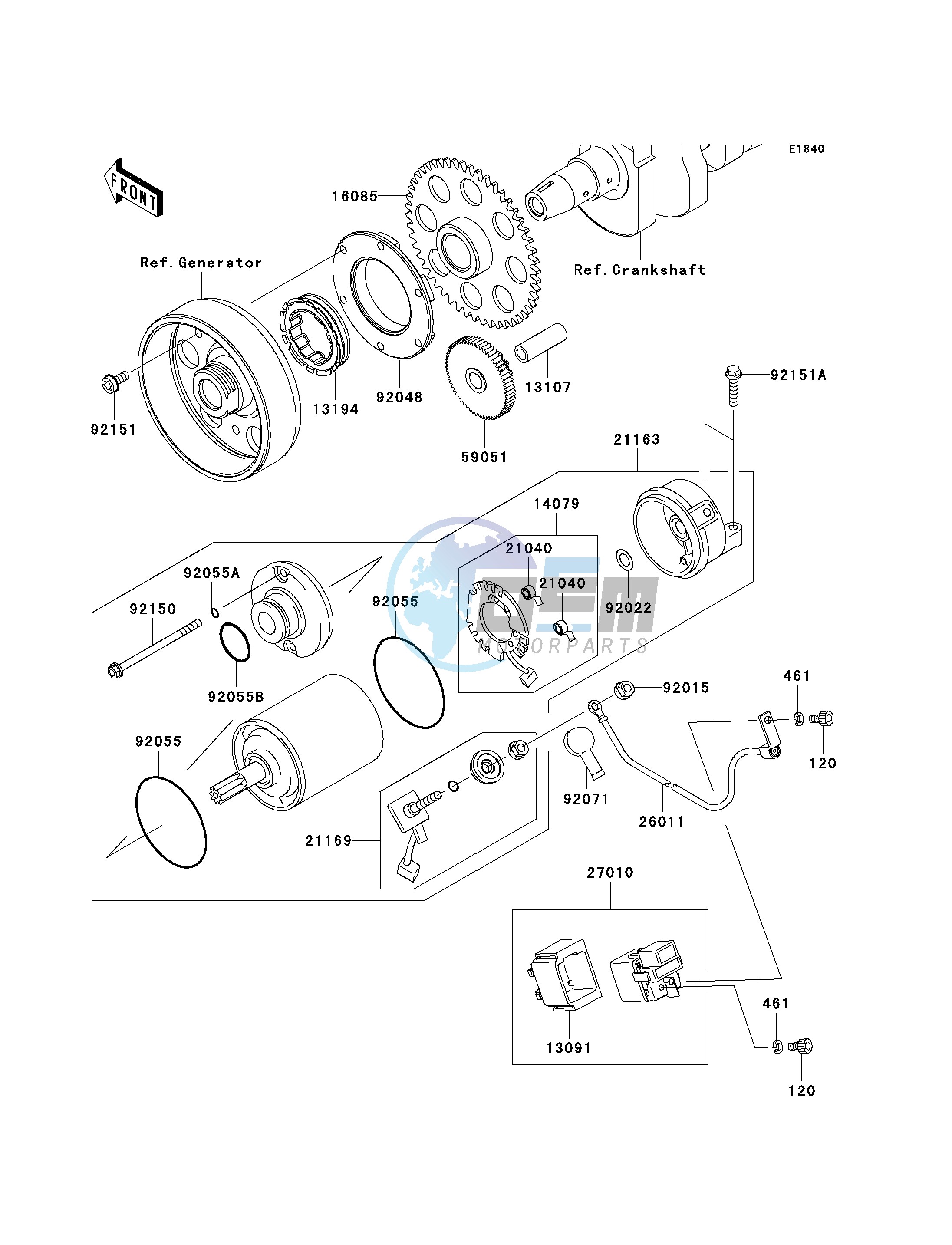 STARTER MOTOR