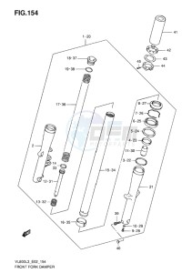 VL800C INTRUDER EU drawing FRONT FORK DAMPER