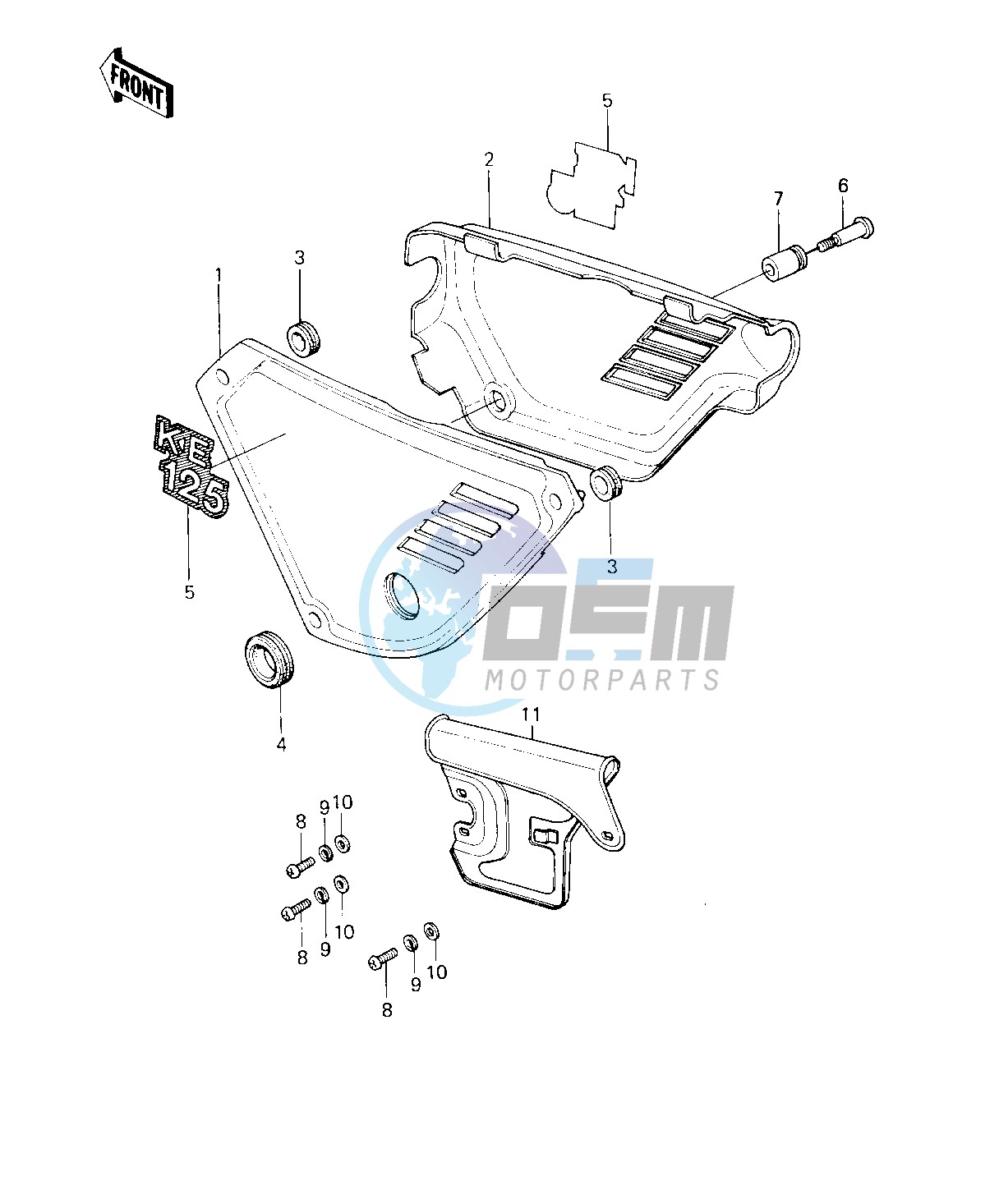 SIDE COVERS_CHAIN COVER -- 80-81 A7_A8- -