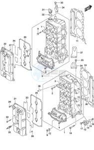 DF 250AP drawing Cylinder Head