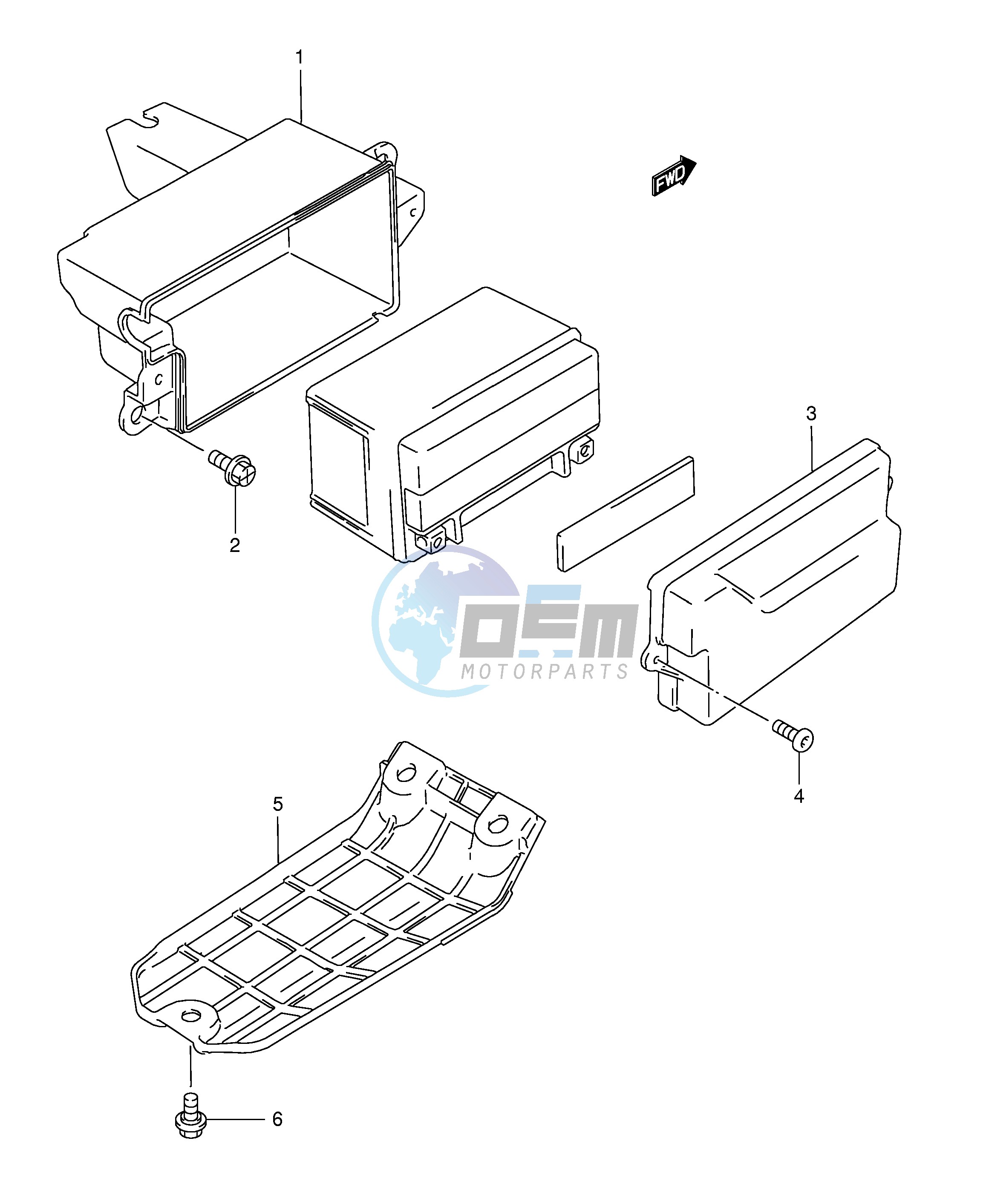 BATTERY HOLDER