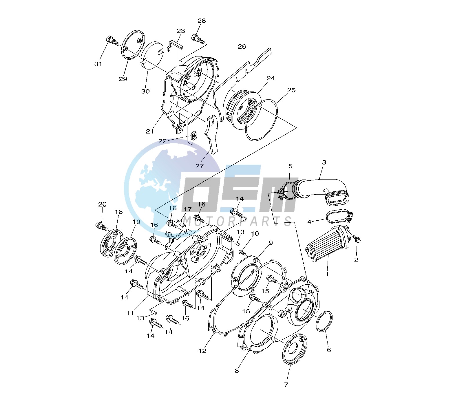 CRANKCASE COVER 2