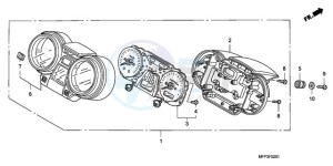 CB1300S9 Australia - (U / BCT MME TWO TY2) drawing METER (CB1300S/CB1300SA)