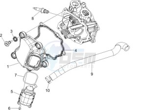 Runner 125 VX 4t Race drawing Cylinder head cover